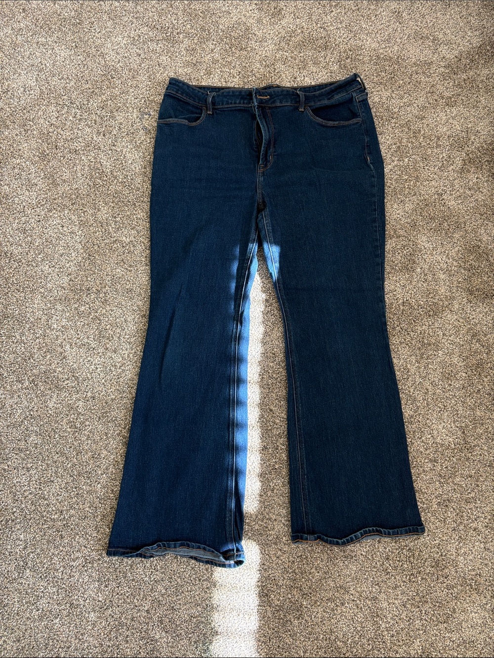 Old Navy Dark Blue Flare Jeans